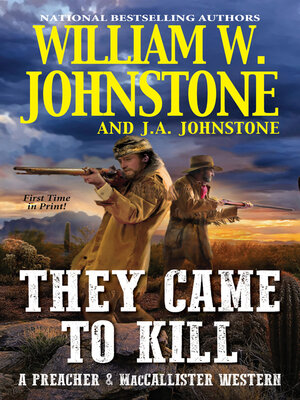 cover image of They Came to Kill